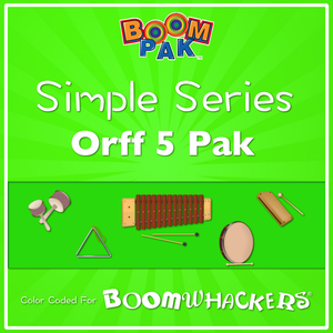 Simple Series Orff 5-Pak - Boomwhackers