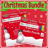 Holiday Series Christmas Bundle - Songbook and Audio mp3 Tracks - Boomwhackers
