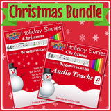 Holiday Series Christmas Bundle - Songbook and Audio mp3 Tracks - Boomwhackers 