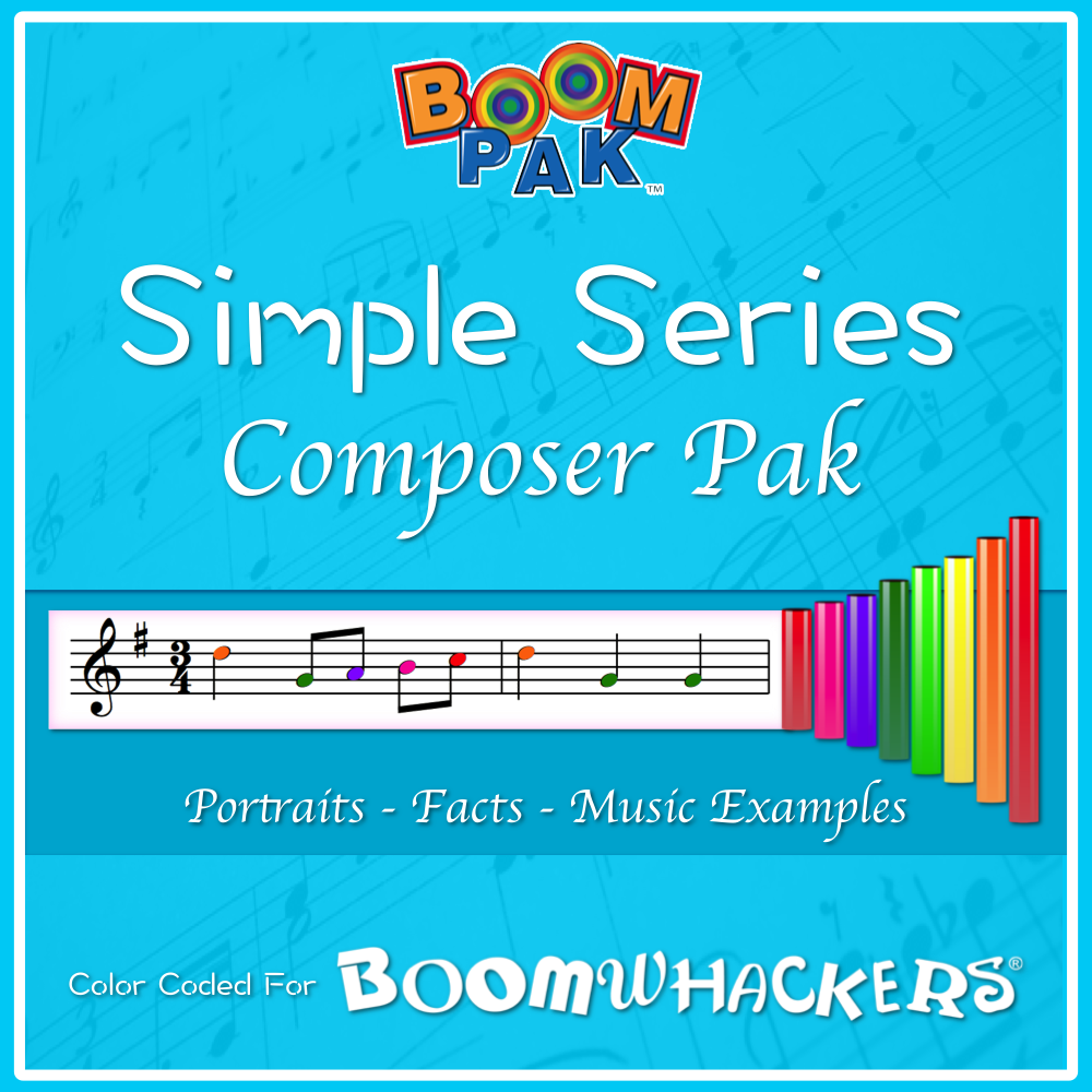 Simple Series - Composer Pak - Boomwhackers 