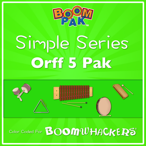 Simple Series Orff 5-Pak - Boomwhackers 